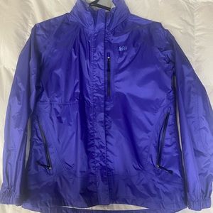 REI rain jacket Xl girls